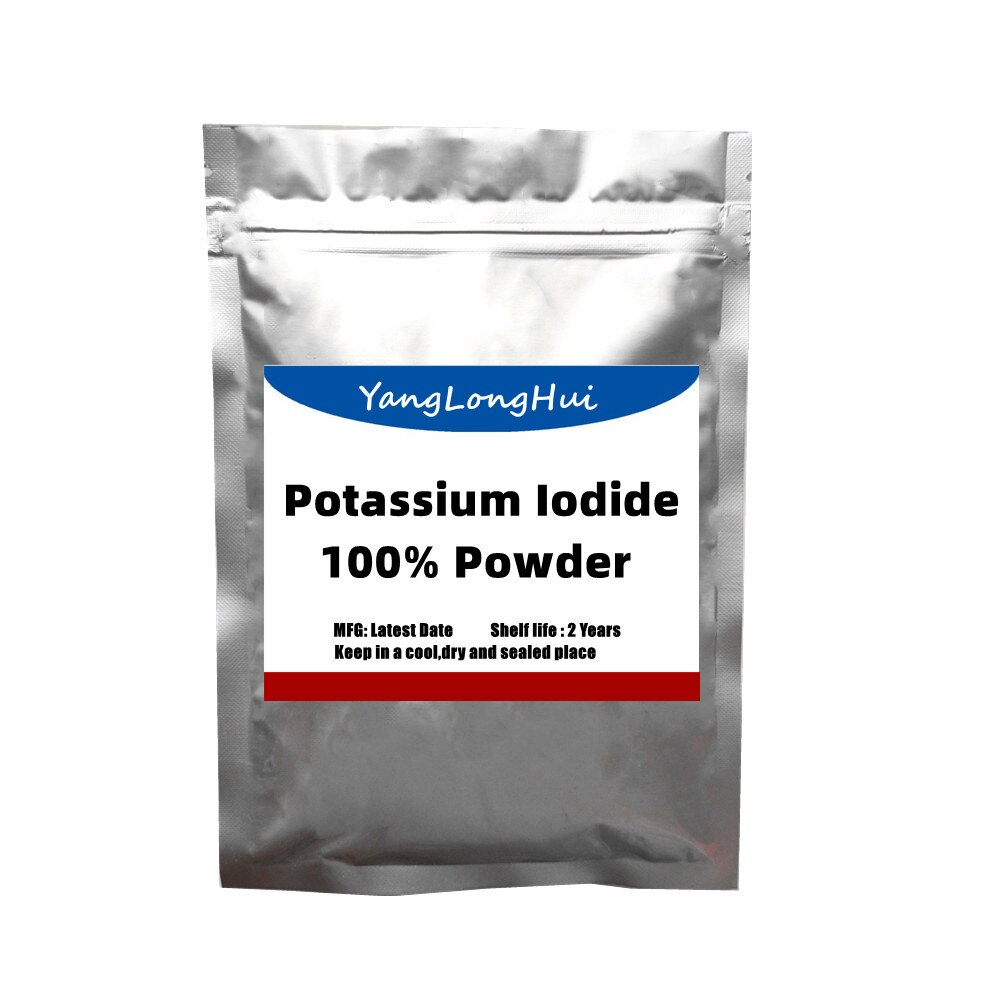 Best 100% Potassium Iodide Powder, Pure KI Powder, suplement jodu, zapobieganie tarczycy, przeciwgrzybicze, wysokiej jakości dostawa fabryczna